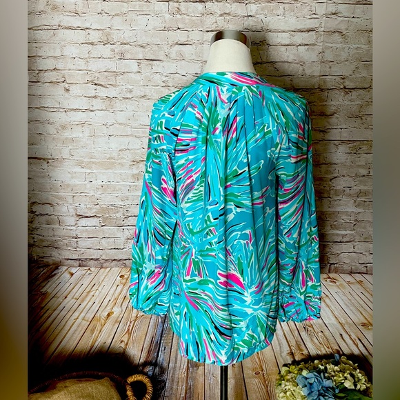 Lilly Pulitzer Elsa top - Picture 4 of 5